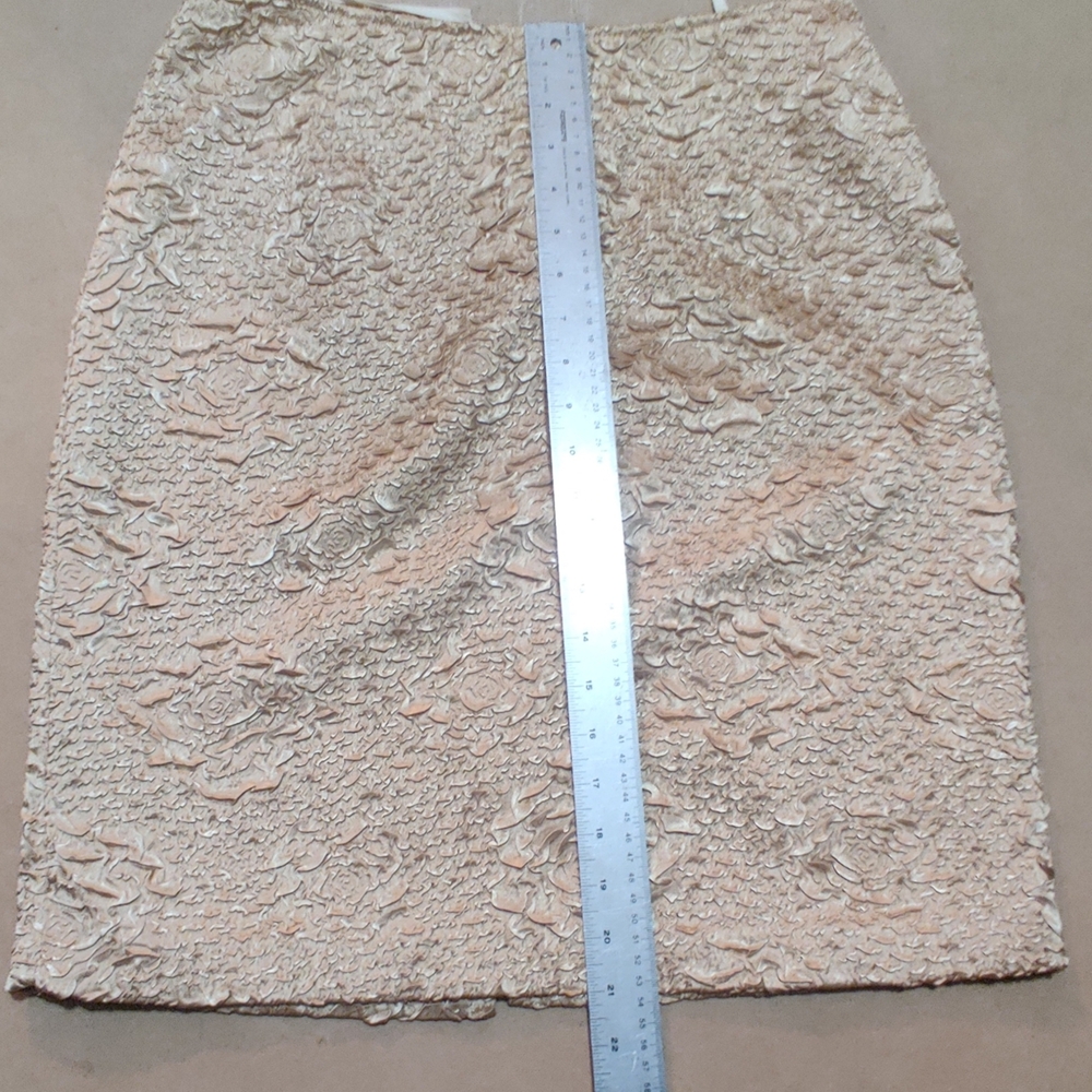 Joseph Ribkoff Textured Gold Blazer - Picture 14 of 16